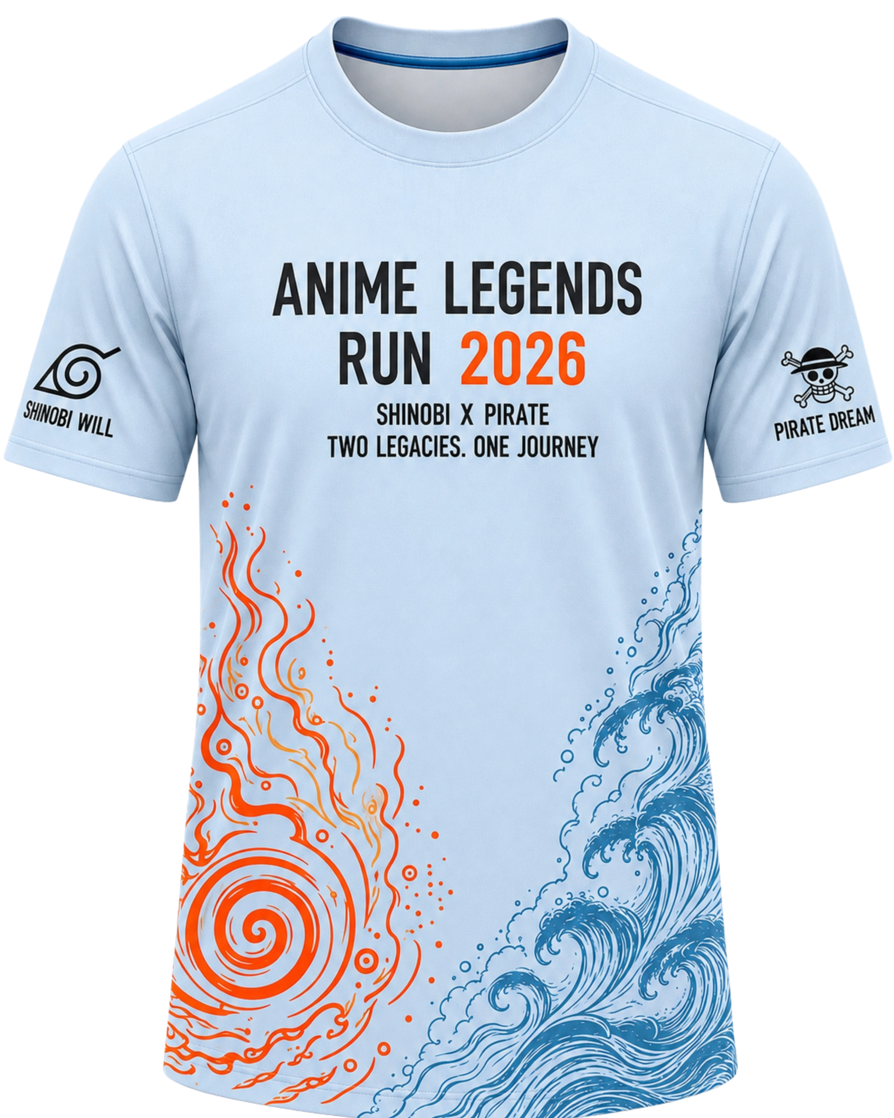 Official finisher jersey tampak depan